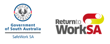ReturntoWorkSA and SafeWork SA Logos