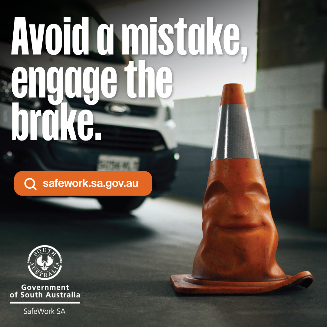 Avoid a mistake, engage the brake roll-aways
