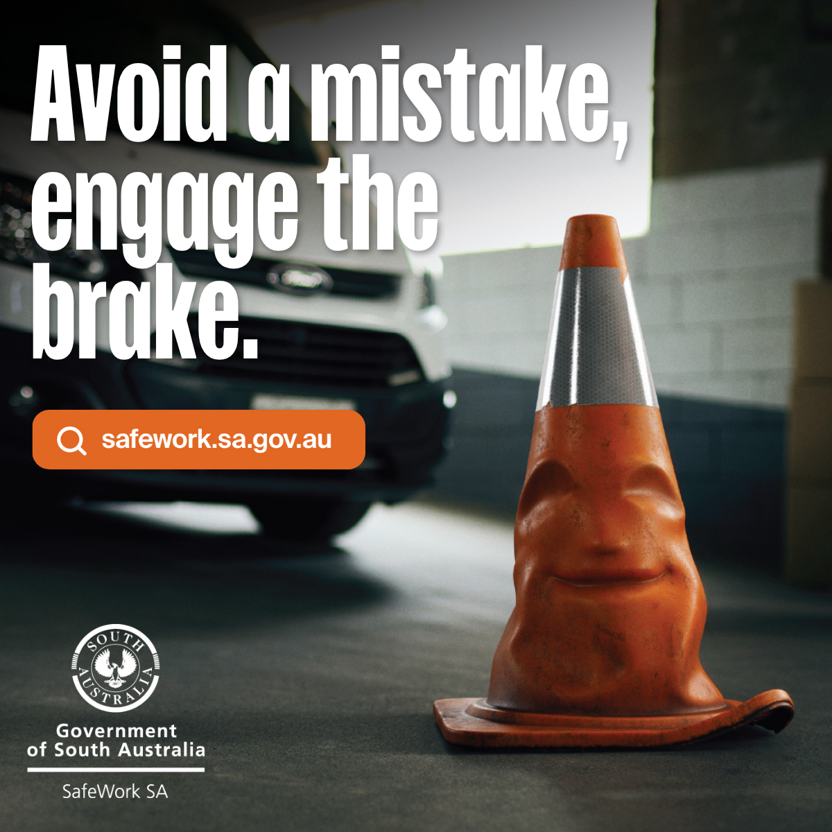Avoid a mistake, engage the brake Roll-aways