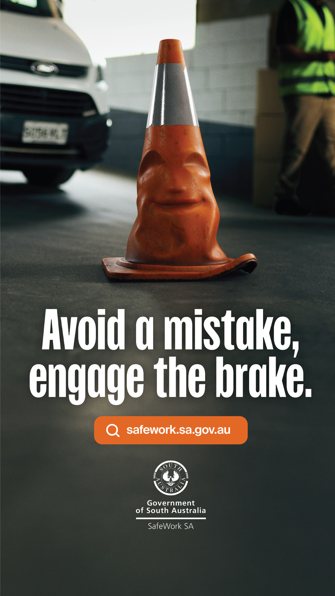 Avoid a mistake, engage the brake Roll-aways