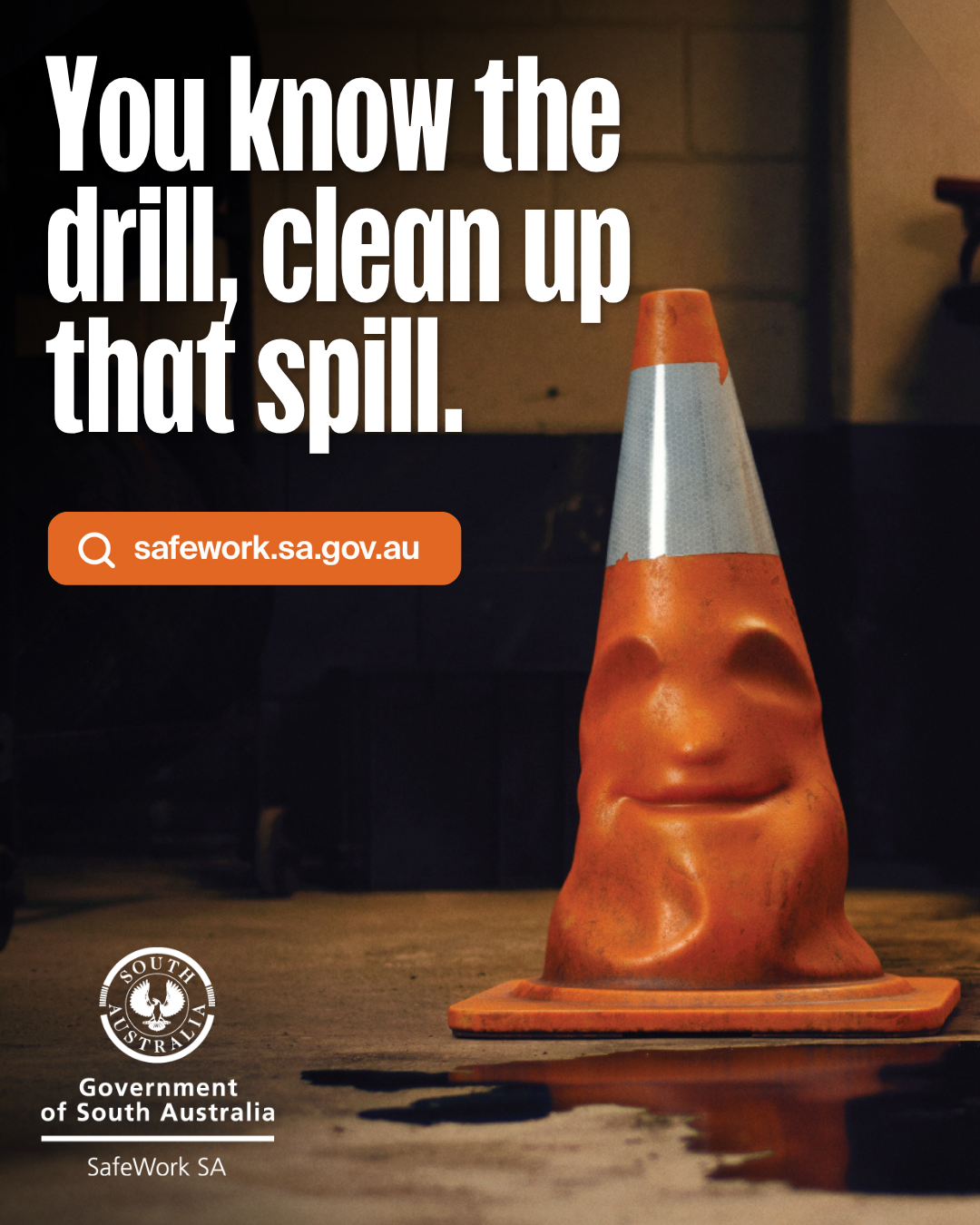 You know the drill, clean up that spill Slips