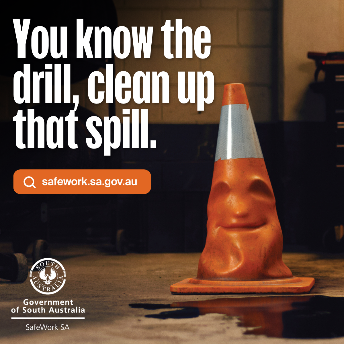 You know the drill, clean up that spill Slips